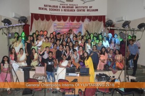 General Champions Interns Of YUVTARANG 2k18