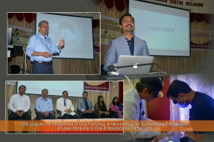 CDE program by Department of Oral Pathology & Microbiology on Contemporary Application of Laser Medicine in Oral & Maxillofacial Pathologies