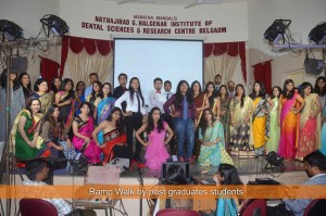 Ramp Walk by post graduates students