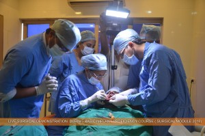 LIVE SURGICAL DEMONSTRATION DURING BASIC IMPLANT PROFICIENCY COURSE ( SURGICAL MODULE 2018)