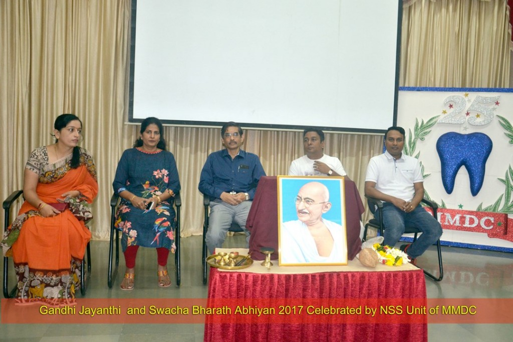 gandhi jayanthi and swacha bharath abhiyan 2017 celebrated by nss unit of mmdc copy.jpgCOPY